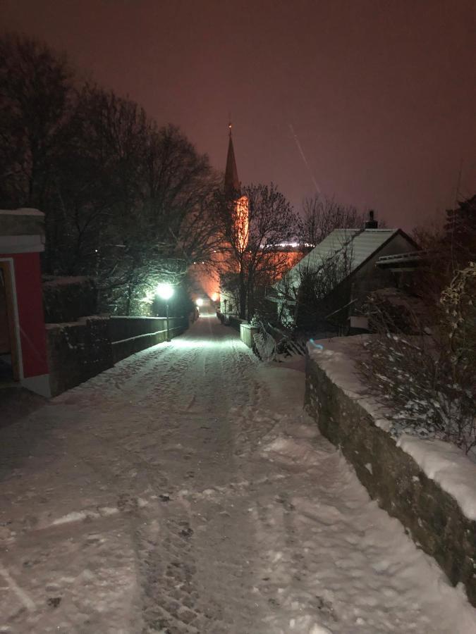 Gasthof Adler Schillingsfuerst Bagian luar foto